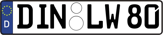 DIN-LW80