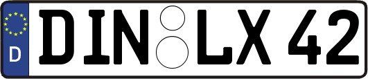 DIN-LX42
