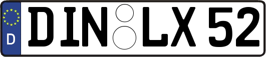DIN-LX52