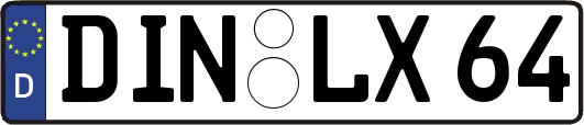DIN-LX64