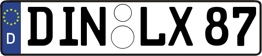 DIN-LX87