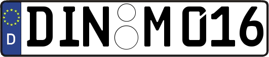 DIN-M016