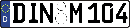 DIN-M104