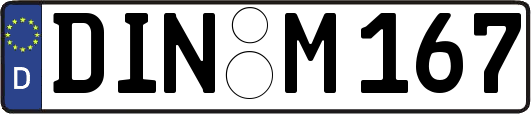 DIN-M167
