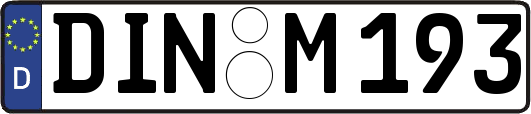 DIN-M193