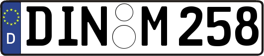 DIN-M258