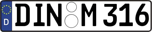 DIN-M316