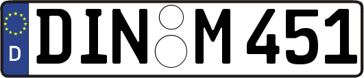 DIN-M451