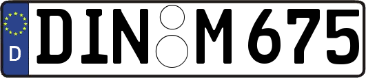 DIN-M675