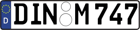 DIN-M747