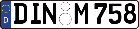 DIN-M758
