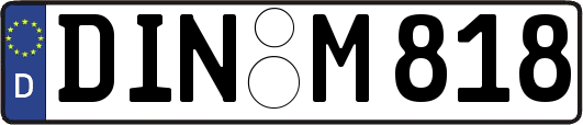 DIN-M818