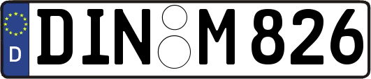 DIN-M826