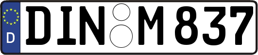 DIN-M837
