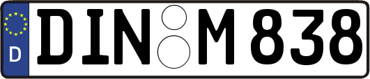 DIN-M838