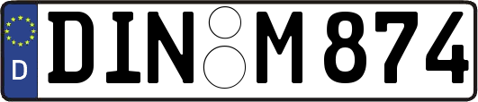 DIN-M874