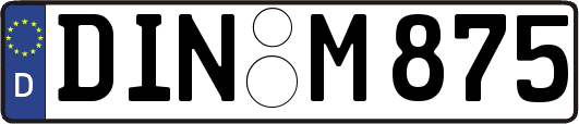 DIN-M875