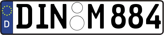 DIN-M884