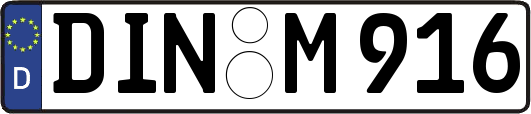 DIN-M916