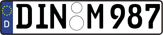 DIN-M987