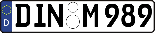 DIN-M989