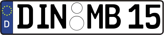 DIN-MB15