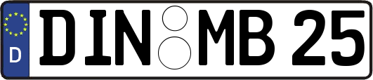 DIN-MB25
