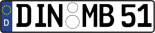 DIN-MB51