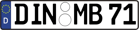 DIN-MB71