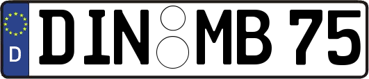 DIN-MB75