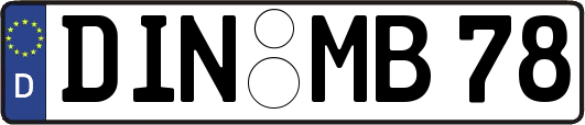 DIN-MB78