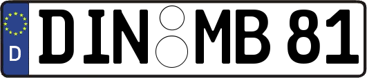 DIN-MB81