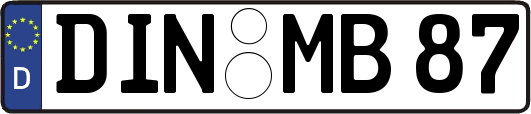 DIN-MB87