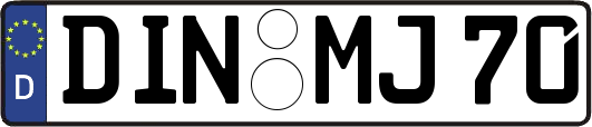 DIN-MJ70