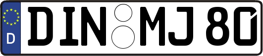 DIN-MJ80