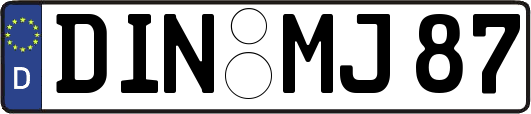 DIN-MJ87