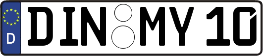 DIN-MY10