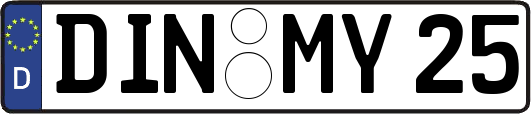 DIN-MY25