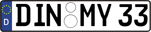 DIN-MY33