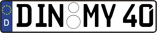 DIN-MY40