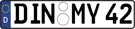 DIN-MY42