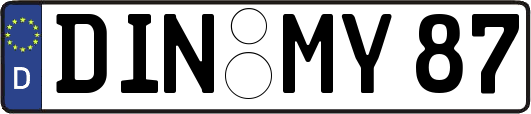 DIN-MY87
