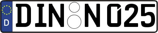 DIN-N025