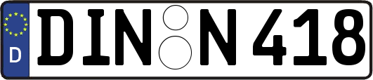 DIN-N418