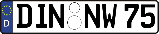 DIN-NW75