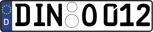 DIN-O012