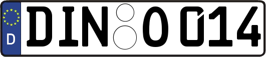 DIN-O014