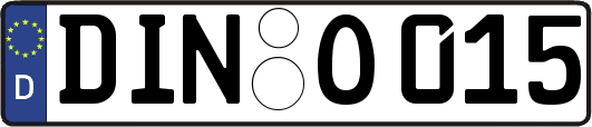 DIN-O015