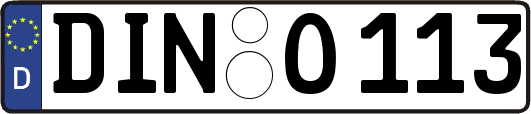 DIN-O113