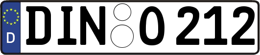 DIN-O212